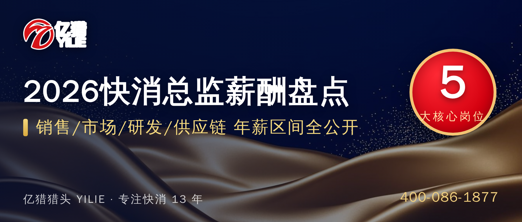 2026快消品行业核心岗位薪酬盘点：销售/市场/研发/供应链总监年薪区间